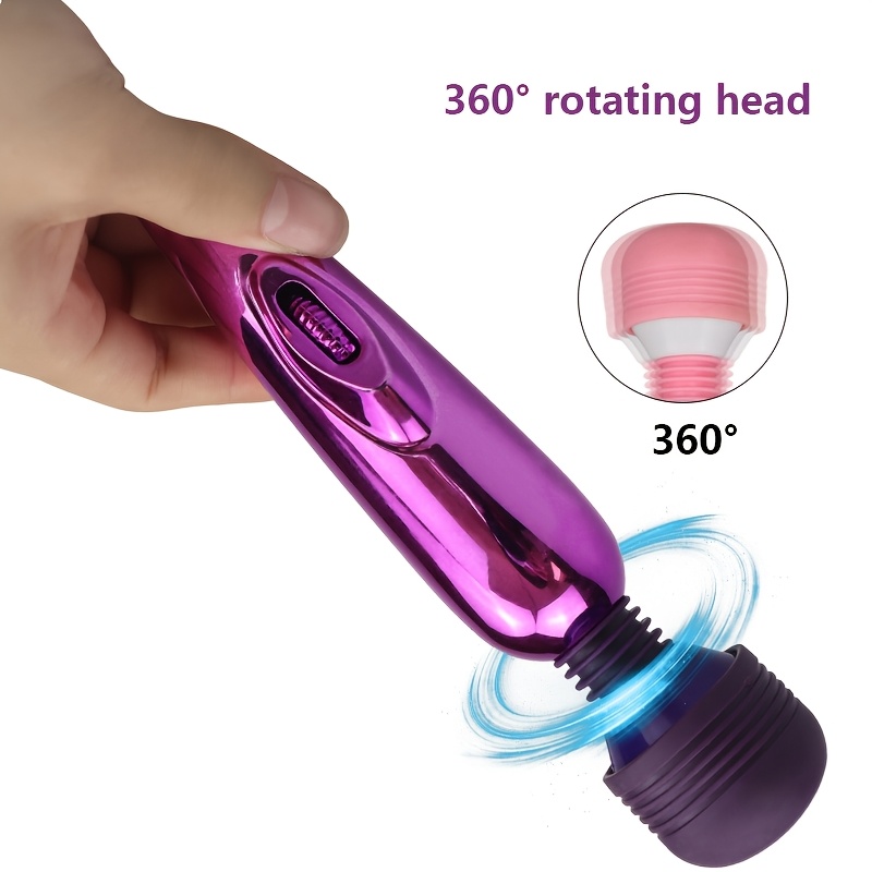 Multi-Frequency USB Rechargeable Wand Vibrator - Image 4