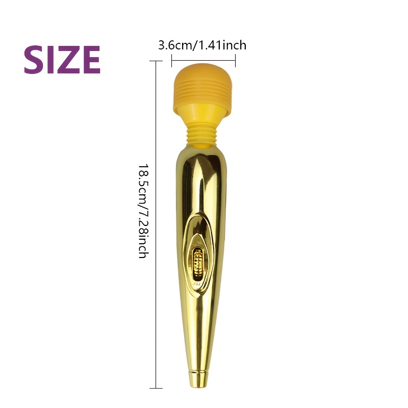 Multi-Frequency USB Rechargeable Wand Vibrator - Image 9