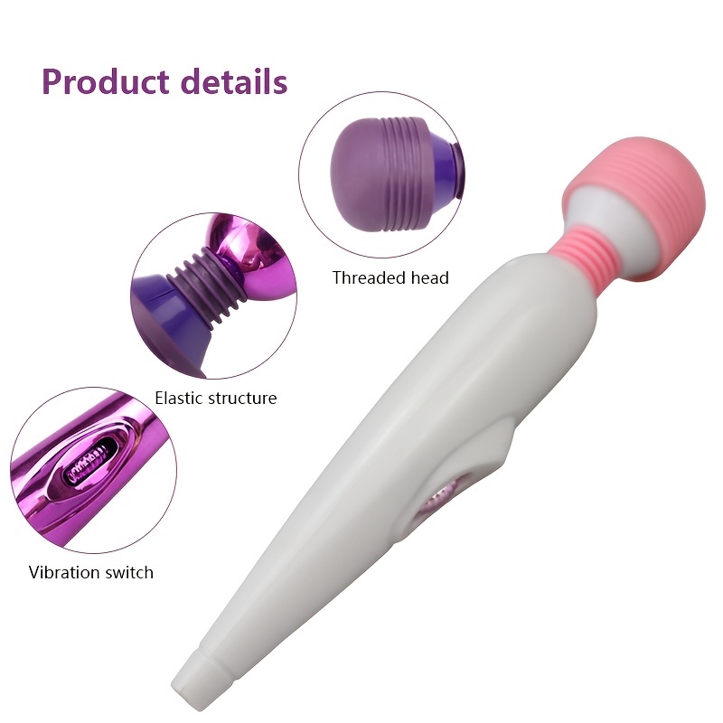 Multi-Frequency USB Rechargeable Wand Vibrator - Image 10