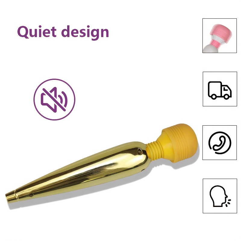 Multi-Frequency USB Rechargeable Wand Vibrator - Image 13