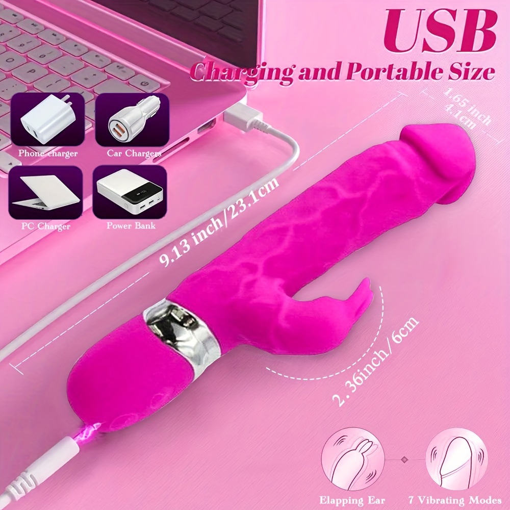G Spot Vibrator with 7 Vibration and Slap Modes - Image 4