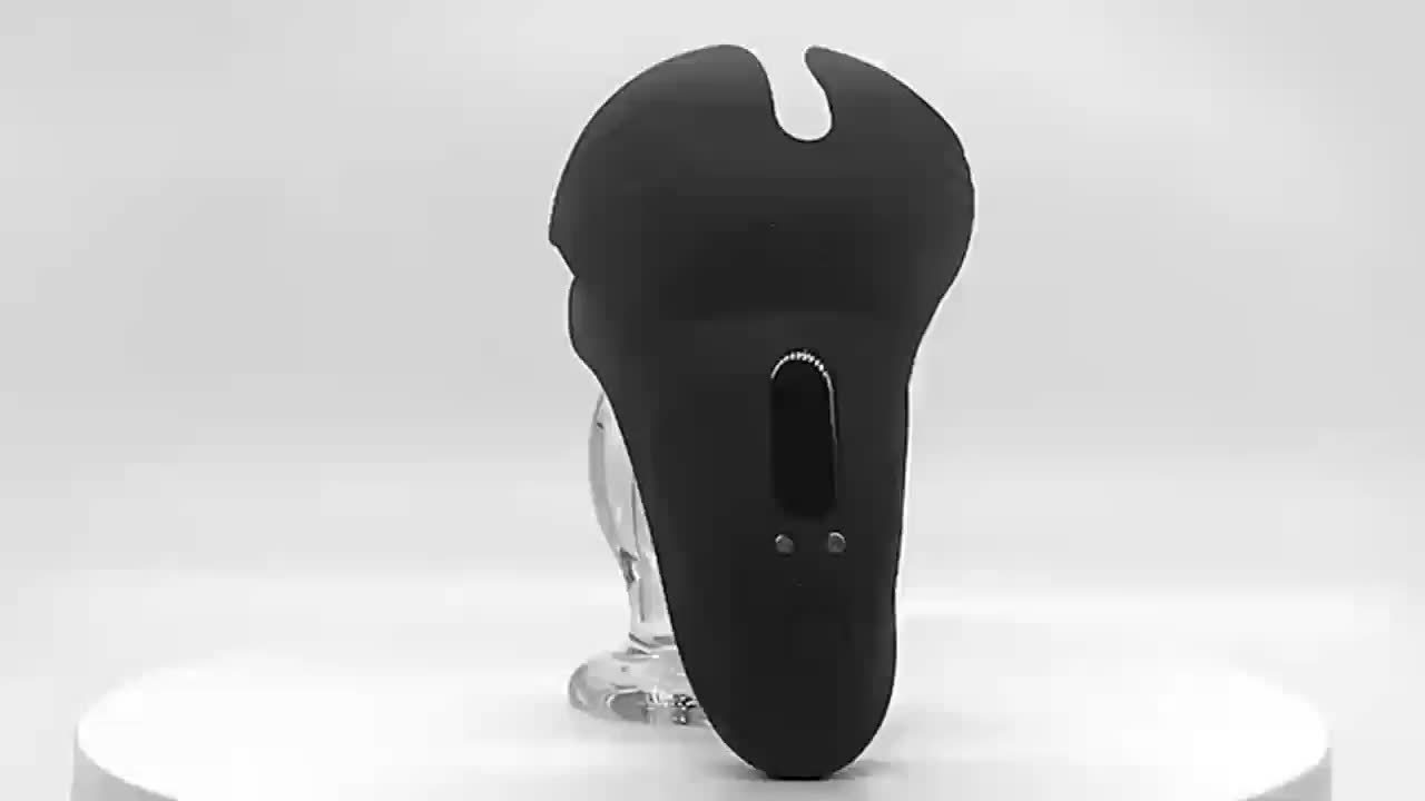 10-Speed Silicone Rechargeable Vibrating Cock Ring - Image 9