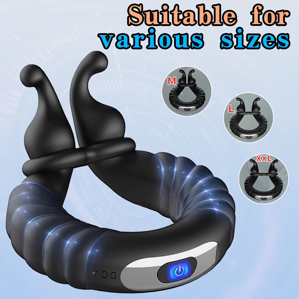 Male Adult Cockring with 10 Vibration Modes - Image 3