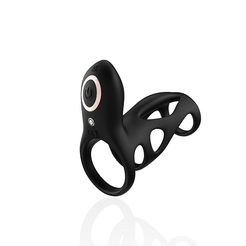 Male Cock Ring with 2 Motors and 10 Modes Vibrator - Image 7