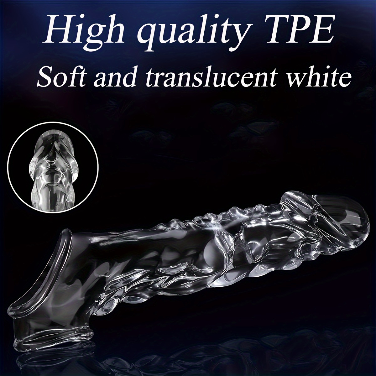 Large Cock Ringwith Vibrator Ring - Image 7