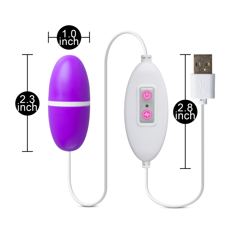 12-Speed USB Power Vibrating Egg (Purple) - Image 5