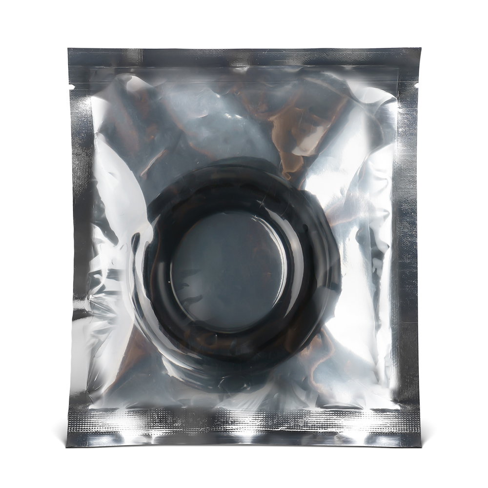 Black Silicone Solid Ring - Image 6