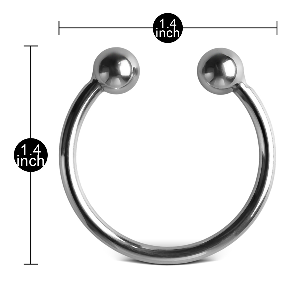 Stainless Steel Glans Cock Ring - Image 7