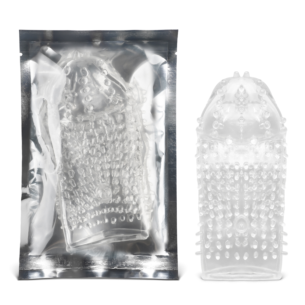 Deluxe Stretchy Silicone Sleeve with Delay Feature - Image 5